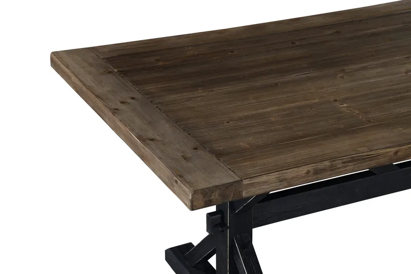 Matbord Bloomington Lyon Premium Förlängningsbart 200 cm Natur, Black - Products - Möbler - Bord & matgrupp - Matbord & köksbord