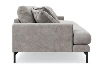 Menard Premium 5-sits Djup Soffa i Chenille - Grå/Brun - Products - Möbler - Soffa