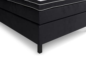 Celine Kontinentalsäng 120x200cm - Svart/Sammet - Products - Möbler - Säng - Kontinentalsäng