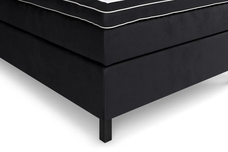 Celine Kontinentalsäng 120x200cm - Svart/Sammet - Products - Möbler - Säng - Kontinentalsäng