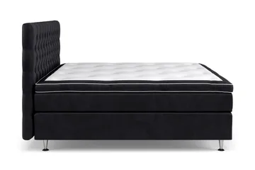 Celine Kontinentalsäng 160x200cm - Svart/Sammet - Products - Möbler - Säng - Kontinentalsäng