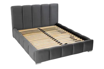 Gioia Förvaringssäng 140x200 cm - Grå - Products - Möbler - Säng - Säng med förvaring