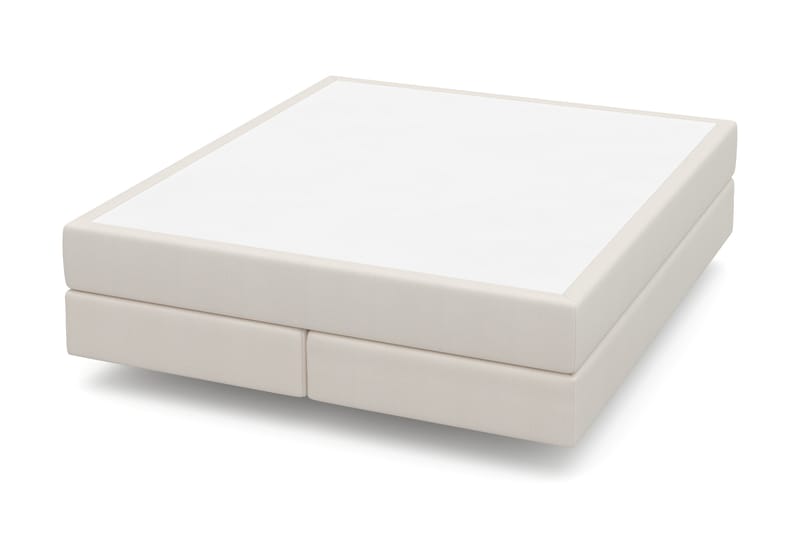 HVILA Premium Kontinentalsäng 180x200 cm med svävande effekt utan bäddmadrass - Vit - Products - Möbler - Säng - Komplett sängpaket