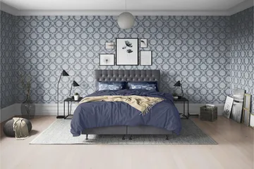 Joluma Sängpaket Medium 105x200 cm - (+Fler val) 105x200 cm Mörkgrå - Products - Möbler - Säng - Kontinentalsäng