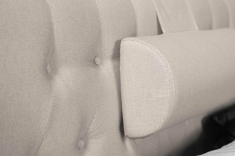 Lucky Komplett Sängpaket 120x200 Skum Diamant Sänggavel - Nackkudde Stor Beige - Products - Möbler - Säng - Enkelsäng