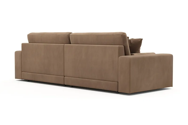Arken Lyx 4-sits Djup Soffa i Manchester - Brun - Products - Möbler - Soffa - 4 sits soffa