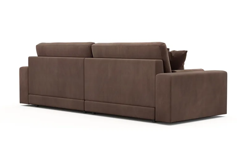 Arken Lyx 4-sits Djup Soffa i Manchester - Brun - Products - Möbler - Soffa - 4 sits soffa