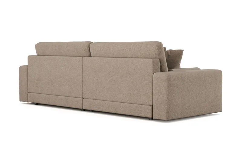 Arken Lyx 4-sits Djup Soffa i Tyg - Brun - Products - Möbler - Soffa - 4 sits soffa