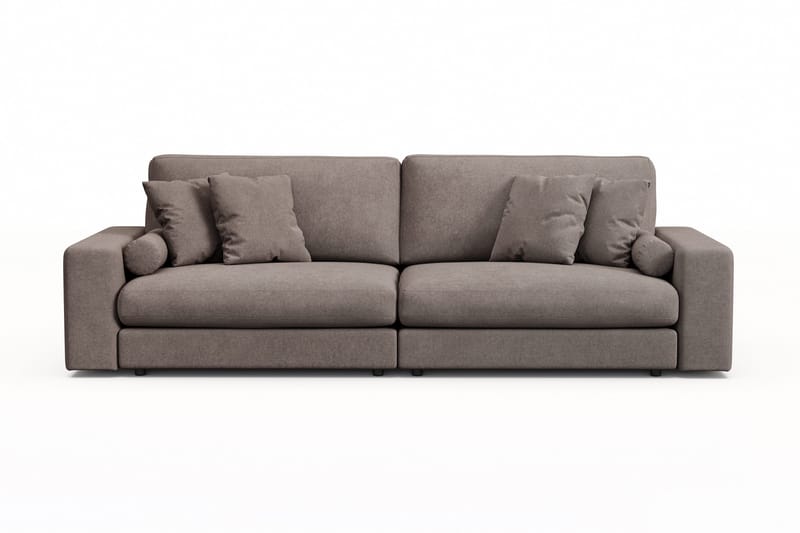 Arken Lyx 4-sits Djup Soffa i Tyg - Brun - Products - Möbler - Soffa - 4 sits soffa
