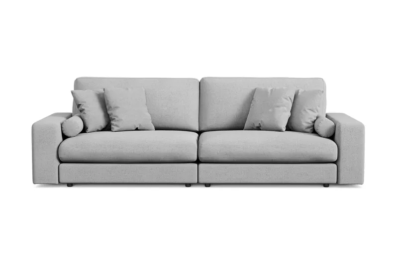 Arken Lyx 4-sits Djup Soffa i Tyg - Ljusgrå - Products - Möbler - Soffa - 4 sits soffa