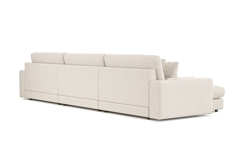 Arken Lyx 6-sits Vändbar L-formad Djup Divansoffa i Tyg - Ljusbeige - Products - Möbler - Soffa - Divansoffa & schäslongsoffa