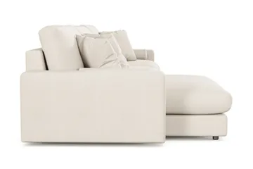Arken Lyx 6-sits Vändbar L-formad Djup Divansoffa i Tyg - Ljusbeige - Products - Möbler - Soffa - Divansoffa & schäslongsoffa