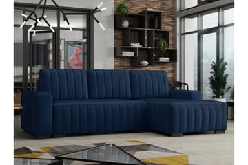Esher Bäddsoffa Höger - Blå - Products - Möbler - Soffa - Bäddsoffa - Bäddsoffa divan