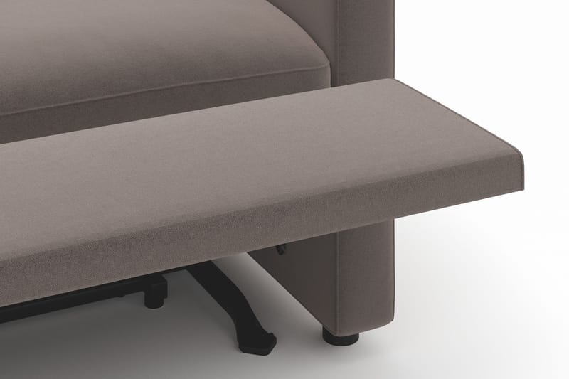 Barsele 3-sits Elektrisk Reclinersoffa - Brun - Products - Möbler - Soffa - Biosoffa & reclinersoffa