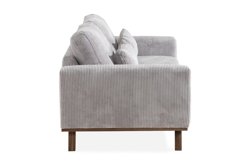 Copenhagen 2-sits Manchestersoffa - Ljusgrå - Products - Möbler - Soffa - 2 sits soffa
