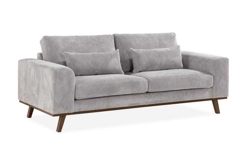 Copenhagen 2-sits Manchestersoffa - Ljusgrå - Products - Möbler - Soffa - 2 sits soffa