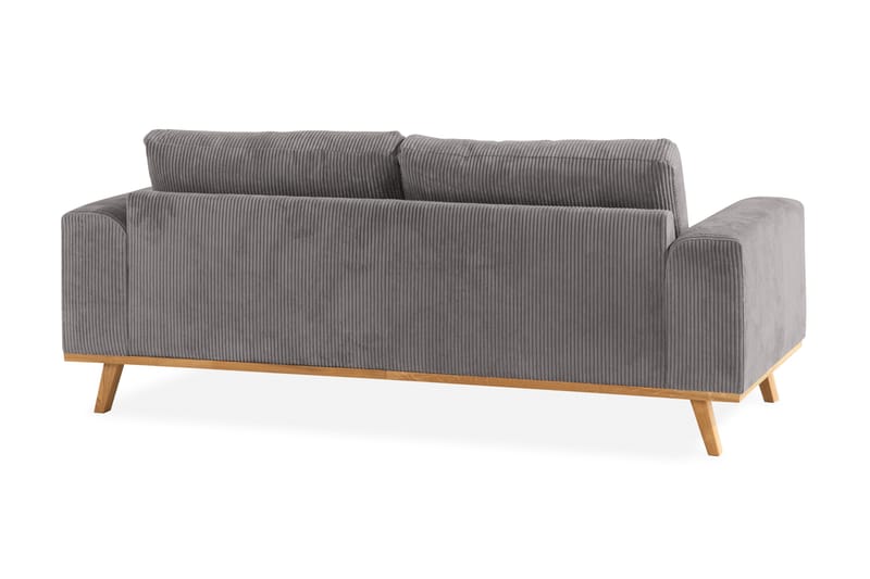 Copenhagen 2-sits Manchestersoffa - Mörkgrå - Products - Möbler - Soffa - 2 sits soffa