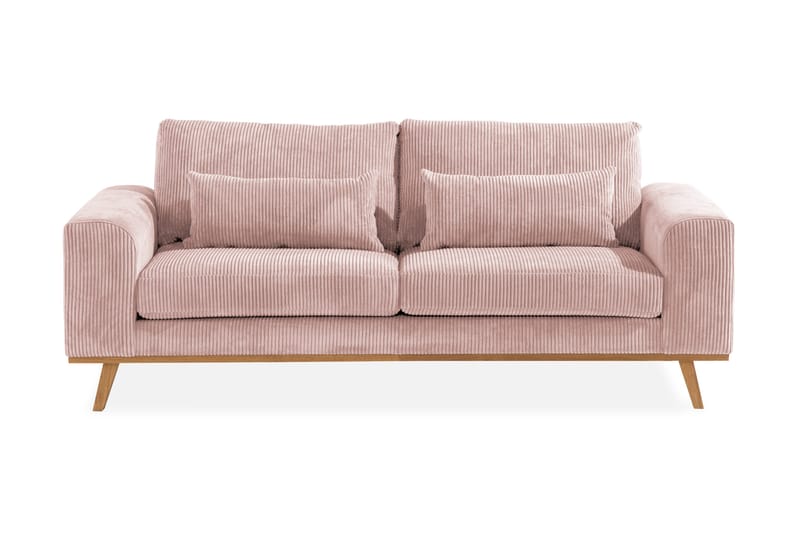 Copenhagen 2-sits Manchestersoffa - Rosa - Products - Möbler - Soffa - 2 sits soffa