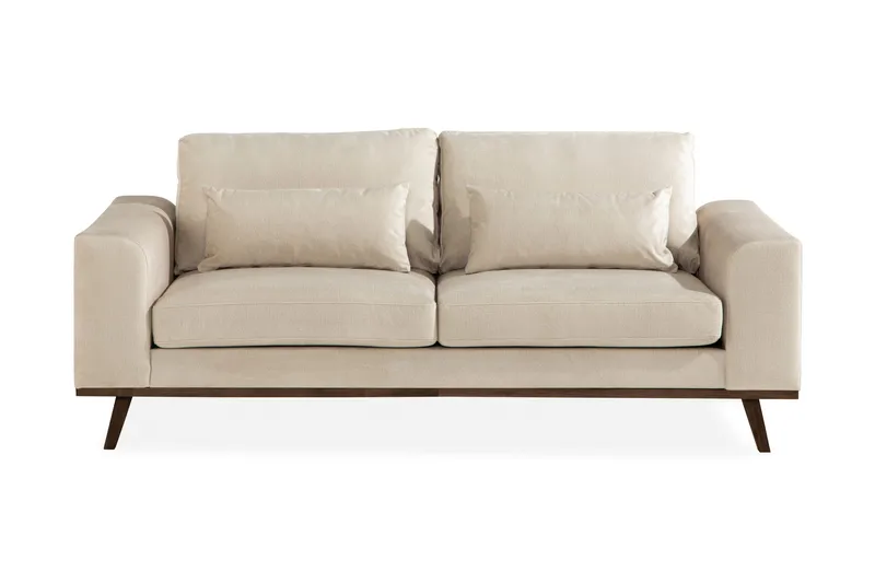 Copenhagen 2-sits Sammetssoffa - Beige - Products - Möbler - Soffa - Sammetssoffa