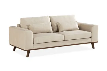Copenhagen 2-sits Sammetssoffa - Beige - Products - Möbler - Soffa - Sammetssoffa