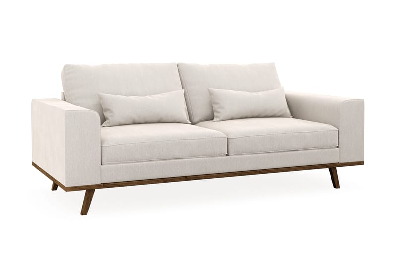 Copenhagen 2-sits Sammetssoffa - Krämvit - Products - Möbler - Soffa - Sammetssoffa