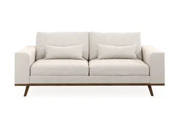 Copenhagen 2-sits Sammetssoffa - Krämvit - Products - Möbler - Soffa - Sammetssoffa