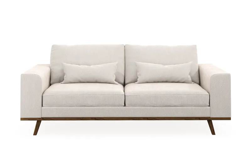 Copenhagen 2-sits Sammetssoffa - Krämvit - Products - Möbler - Soffa - Sammetssoffa