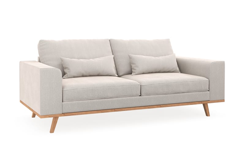 Copenhagen 2-sits Sammetssoffa - Krämvit - Products - Möbler - Soffa - Sammetssoffa