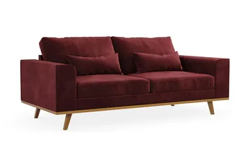 Copenhagen 2-sits Sammetssoffa - Lila - Products - Möbler - Soffa - Sammetssoffa