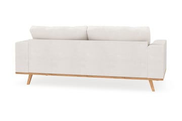 Copenhagen 2-sits Soffa i Bouclé - Vit - Products - Möbler - Soffa - 2 sits soffa