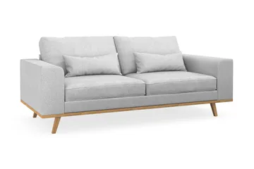 Copenhagen 2-sits Tygsoffa - Ljusgrå - Products - Möbler - Soffa - 2 sits soffa