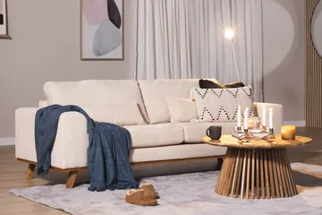 Copenhagen 3-sits Manchestersoffa - Beige - Products - Möbler - Soffa - 3 sits soffa