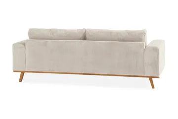 Copenhagen 3-sits Manchestersoffa - Beige - Products - Möbler - Soffa - 3 sits soffa