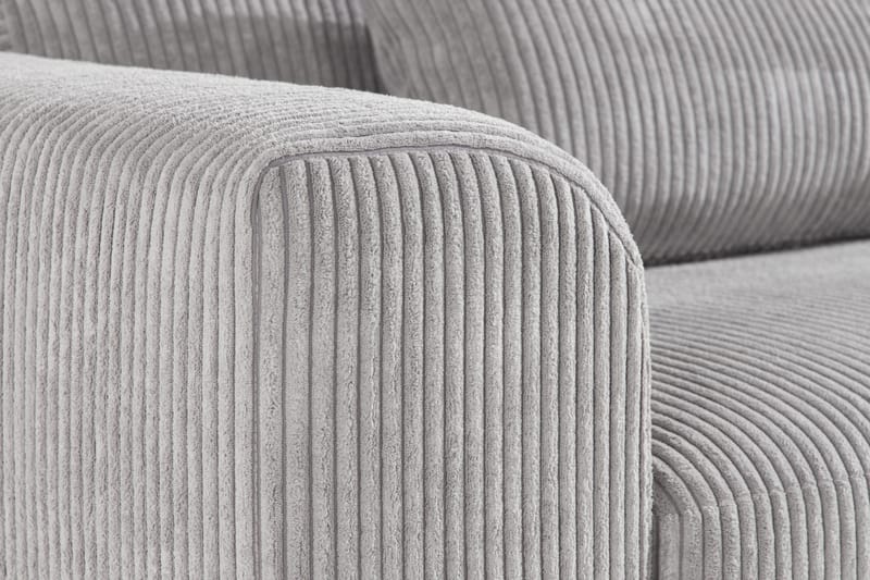 Copenhagen 3-sits Manchestersoffa - Ljusgrå - Products - Möbler - Soffa - 3 sits soffa