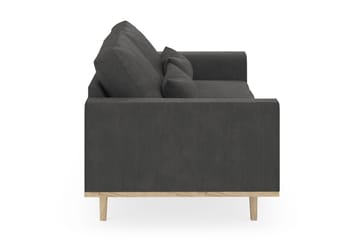Copenhagen 3-sits Manchestersoffa - Mörkgrå - Products - Möbler - Soffa - 3 sits soffa
