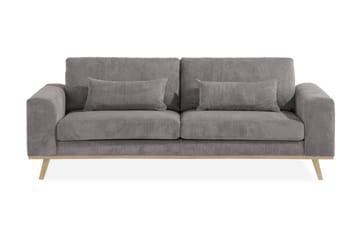 Copenhagen 3-sits Manchestersoffa - Mörkgrå - Products - Möbler - Soffa - 3 sits soffa