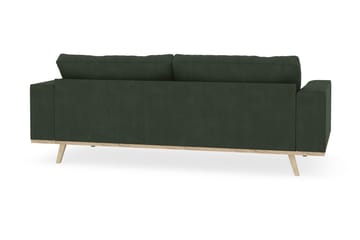 Copenhagen 3-sits Manchestersoffa - Mörkgrön - Products - Möbler - Soffa - 3 sits soffa