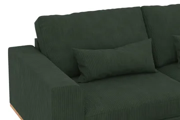 Copenhagen 3-sits Manchestersoffa - Mörkgrön - Products - Möbler - Soffa - 3 sits soffa