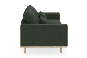 Copenhagen 3-sits Manchestersoffa - Mörkgrön - Products - Möbler - Soffa - 3 sits soffa