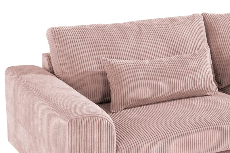 Copenhagen 3-sits Manchestersoffa - Rosa - Products - Möbler - Soffa - 3 sits soffa