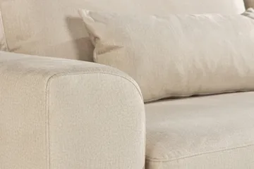 Copenhagen 3-sits Sammetssoffa - Beige - Products - Möbler - Soffa - 3 sits soffa