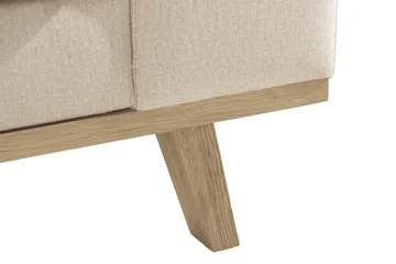 Copenhagen 3-sits Sammetssoffa - Beige - Products - Möbler - Soffa - 3 sits soffa