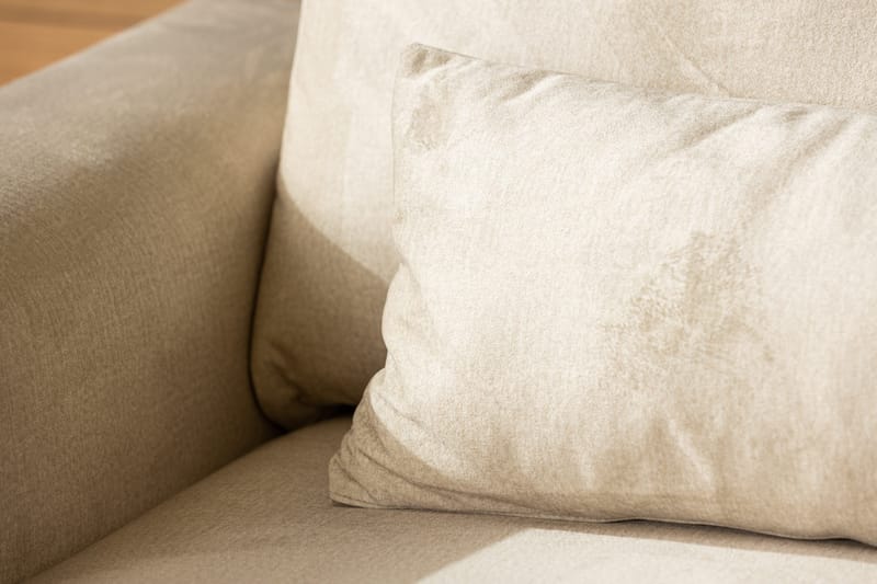 Copenhagen 3-sits Sammetssoffa - Beige - Products - Möbler - Soffa - 3 sits soffa
