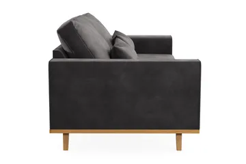 Copenhagen 3-sits Sammetssoffa - Mörkgrå - Products - Möbler - Soffa - 3 sits soffa