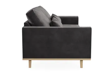 Copenhagen 3-sits Sammetssoffa - Mörkgrå - Products - Möbler - Soffa - 3 sits soffa