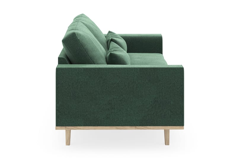 Copenhagen 3-sits Sammetssoffa - Mörkgrön - Products - Möbler - Soffa - 3 sits soffa