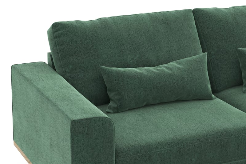 Copenhagen 3-sits Sammetssoffa - Mörkgrön - Products - Möbler - Soffa - 3 sits soffa