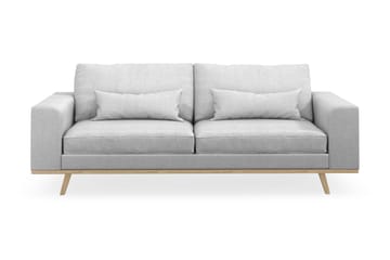 Copenhagen 3-sits Tygsoffa - Ljusgrå - Products - Möbler - Soffa - 3 sits soffa