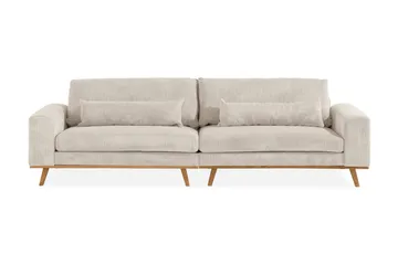 Copenhagen 4-sits Manchestersoffa - Beige - Products - Möbler - Soffa - 4 sits soffa