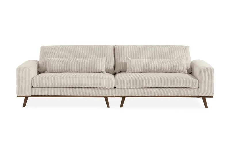 Copenhagen 4-sits Manchestersoffa - Beige - Products - Möbler - Soffa - 4 sits soffa